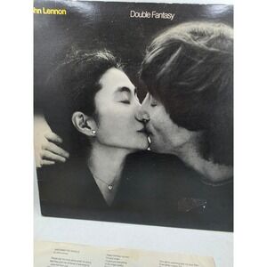 John Lennon Yoko Ono Double Fantasy Vinyl LP Album Geffen GHS 2001 1980 Rock